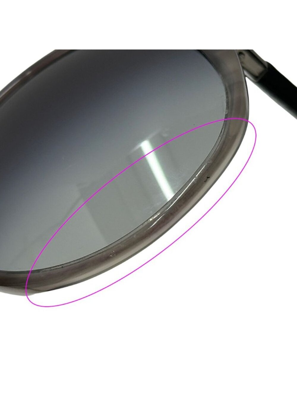 Chanel Sunglasses CC Logo Quilted Gray Black Eyewear - Picture 15 of 15
